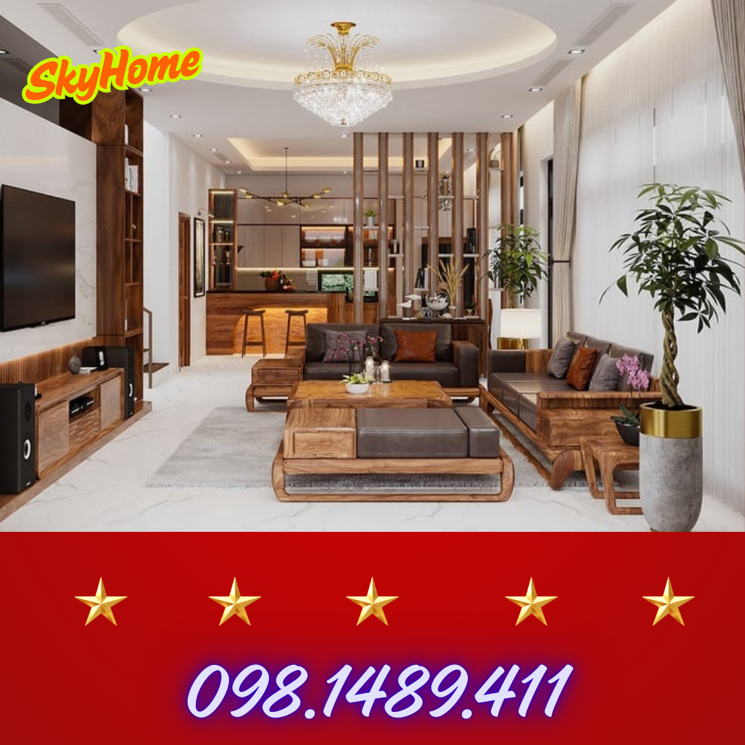 Nội thất Đà Lạt cao cấp nhà phố hiện đại