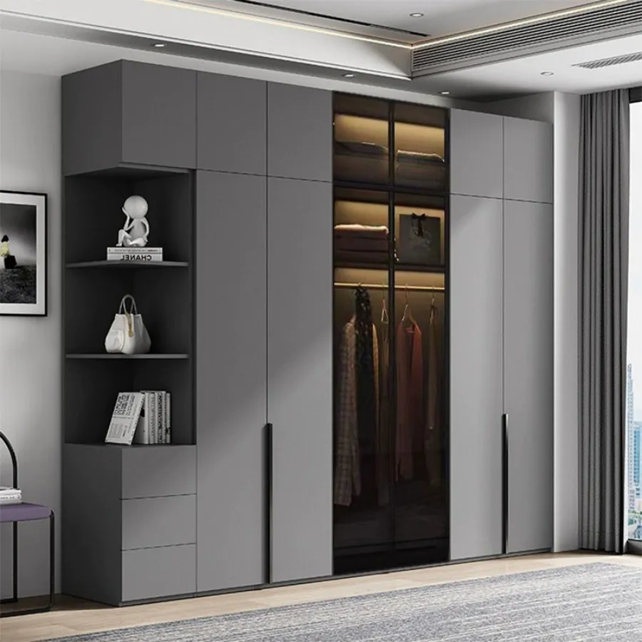 Thiết kế tủ nhựa cánh kính sang trọng và đẳng cấp