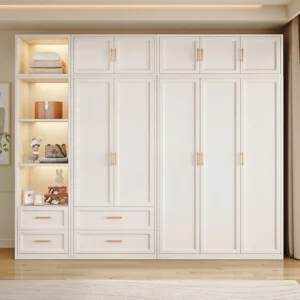 Tủ Quần Áo Tân Cổ Điển Phong Cách Sang Trọng