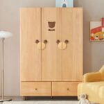Tủ Quần Áo Trẻ Em Bằng Gỗ Công Nghiệp Cao Cấp
