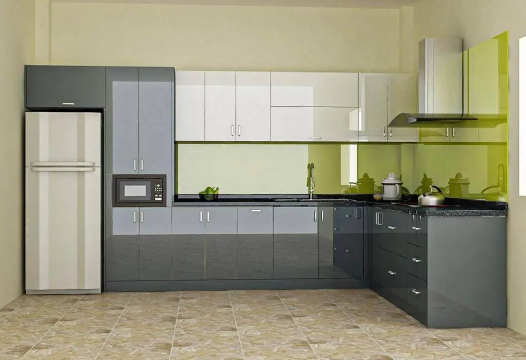 Bản vẽ kích thước tiêu chuẩn của tủ bếp