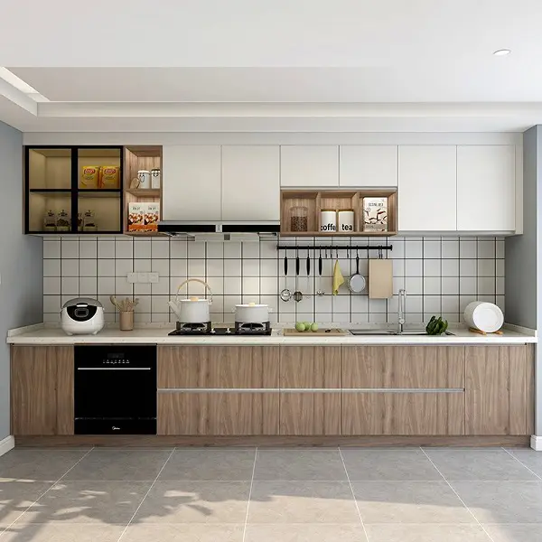 Thiết kế tủ bếp chữ I